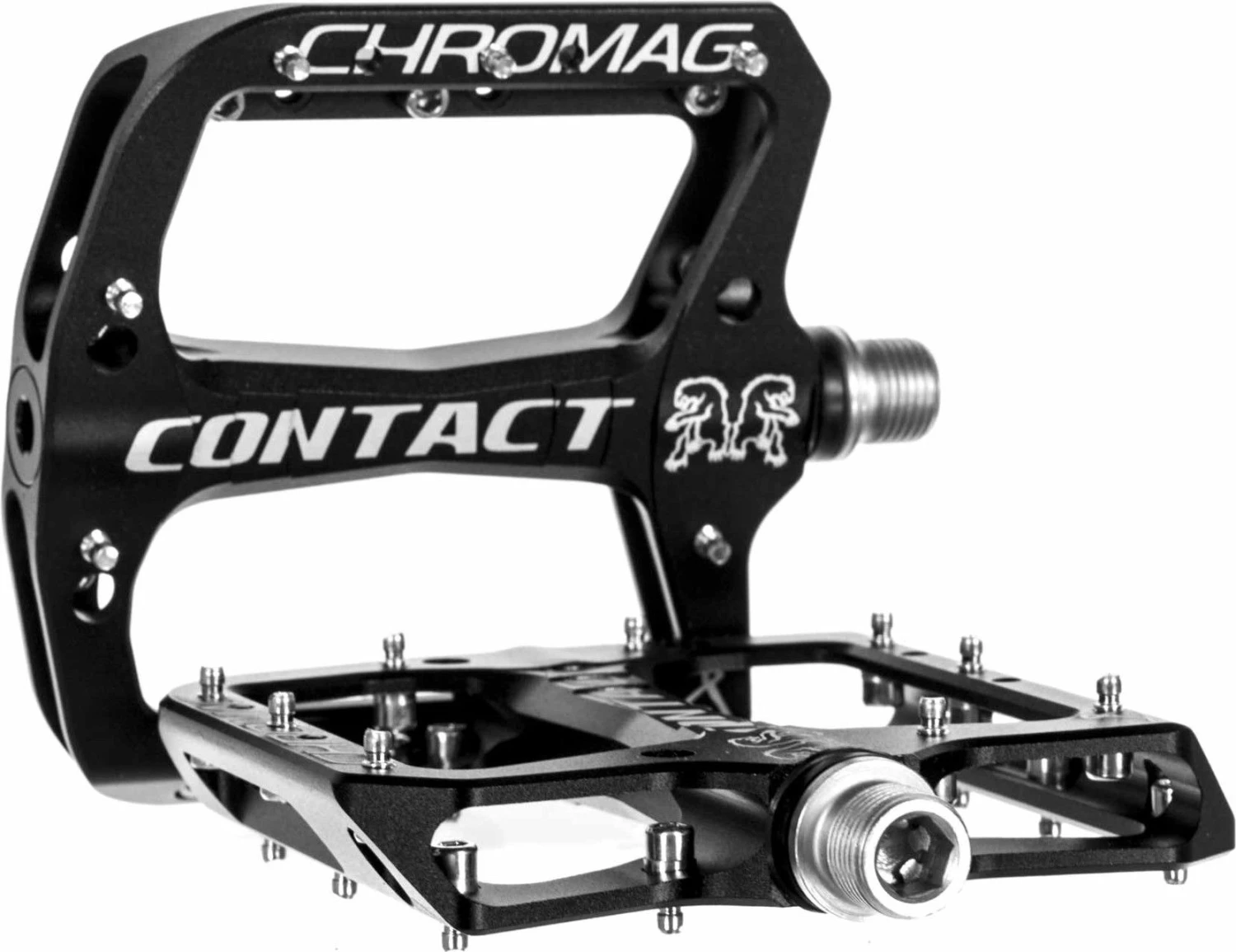CHROMAG CONTACT Flat Pedals Black 1 CHROMAG CONTACT Flat Pedals Black