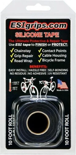 ESI Grips ESI 2015 Roll Protection Silicone Tape Black 3m