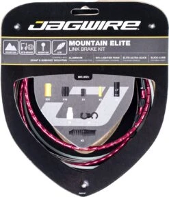 Jagwire Mountain Elite Link 2017 Braking Kit Red