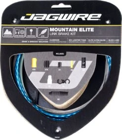 Jagwire Mountain Elite Link 2017 Braking Kit Blue