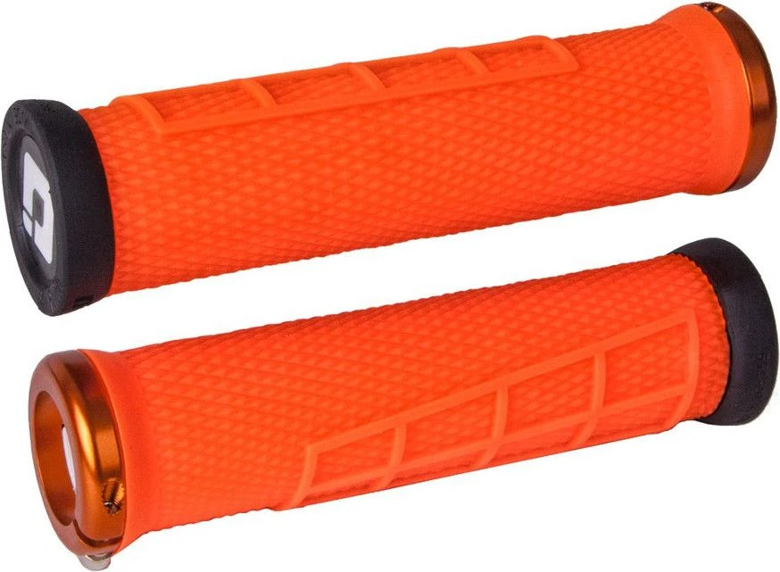 Pair Of Grips ODI ELITE FLOW LOCK-ON Black 2 Pair Of Grips ODI ELITE FLOW LOCK-ON Black - Image 2