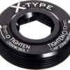RACE FACE X-Type Self-Extracting Puller Cap Black