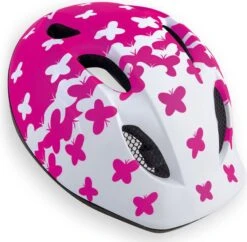 MET Super Buddy Butterfly Helmet White Pink