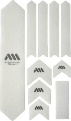 All-mountain-style ALL MOUNTAIN STYLE XL Frame Guard Kit - 10 Pcs - Clear