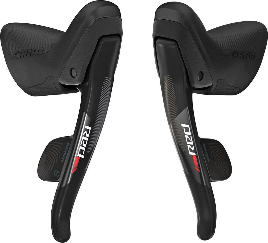 SRAM Pair Of Shifters Red 22 YAW - 2x11 Speeds 1 SRAM Pair Of Shifters Red 22 YAW - 2x11 Speeds
