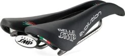 SMP Evolution Saddle Black Steel Rails -Component Bike Gear 59de2525256ba