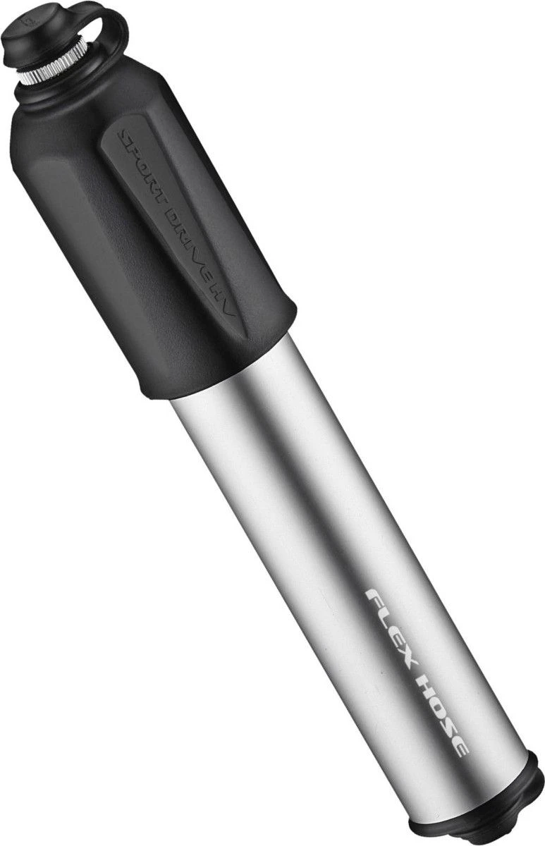 Lezyne Sport Drive HV Hand Pump Silver 1 Lezyne Sport Drive HV Hand Pump Silver