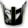 100% Status Falta Charcoal Replacement Visor