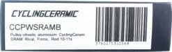 CyclingCeramic Jockey Wheels Sram 10/11s Black 7 CyclingCeramic Jockey Wheels Sram 10/11s Black -Component Bike Gear 5a291f52d95b3