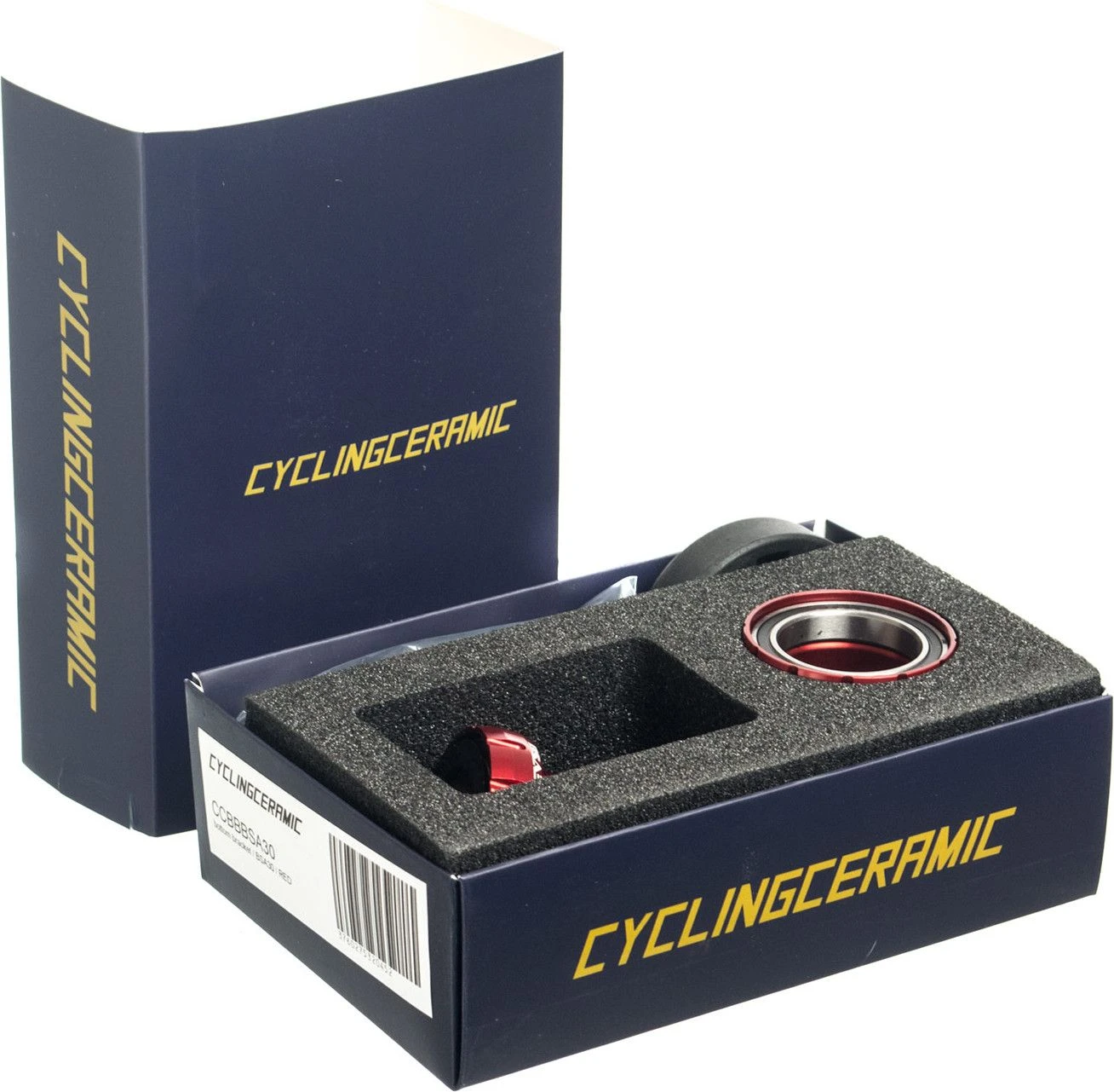 CYCLING CERAMIC Boitier BSA 30 RED 1 CYCLING CERAMIC Boitier BSA 30 RED