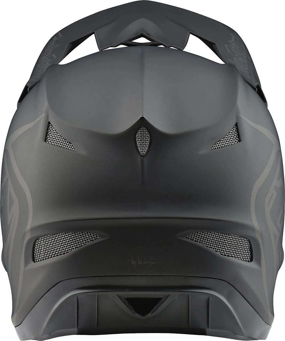 Troy Lee Designs D3 Fiberlite Mono Full Face Helmet Black 2018 4 Troy Lee Designs D3 Fiberlite Mono Full Face Helmet Black 2018 - Image 4