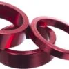 Parts 8.3 Kit Of Aluminium Spacers (x5) Red