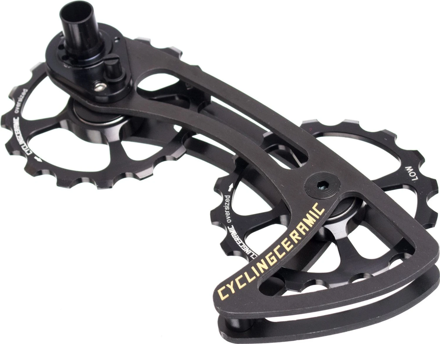 Cycling Ceramic Chappe Ultegra And Dura Ace 10s And 11s. Black 2 Cycling Ceramic Chappe Ultegra And Dura Ace 10s And 11s. Black - Image 2