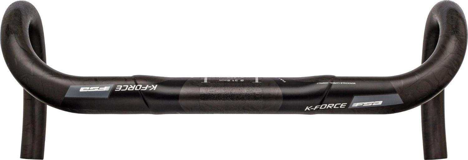 FSA Road Handlebar K-FORCE Compact Carbon Grey 2 FSA Road Handlebar K-FORCE Compact Carbon Grey - Image 2