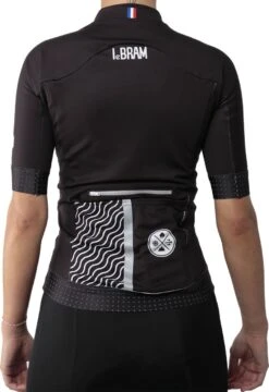 LeBram Peyrsourde Short Sleeve Rain Jersey Black Pro Fit -Component Bike Gear 5a9d7ec715515