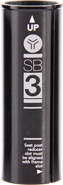 SB3 Reducer Seat Tube From 31.6 To 27.2mm Black