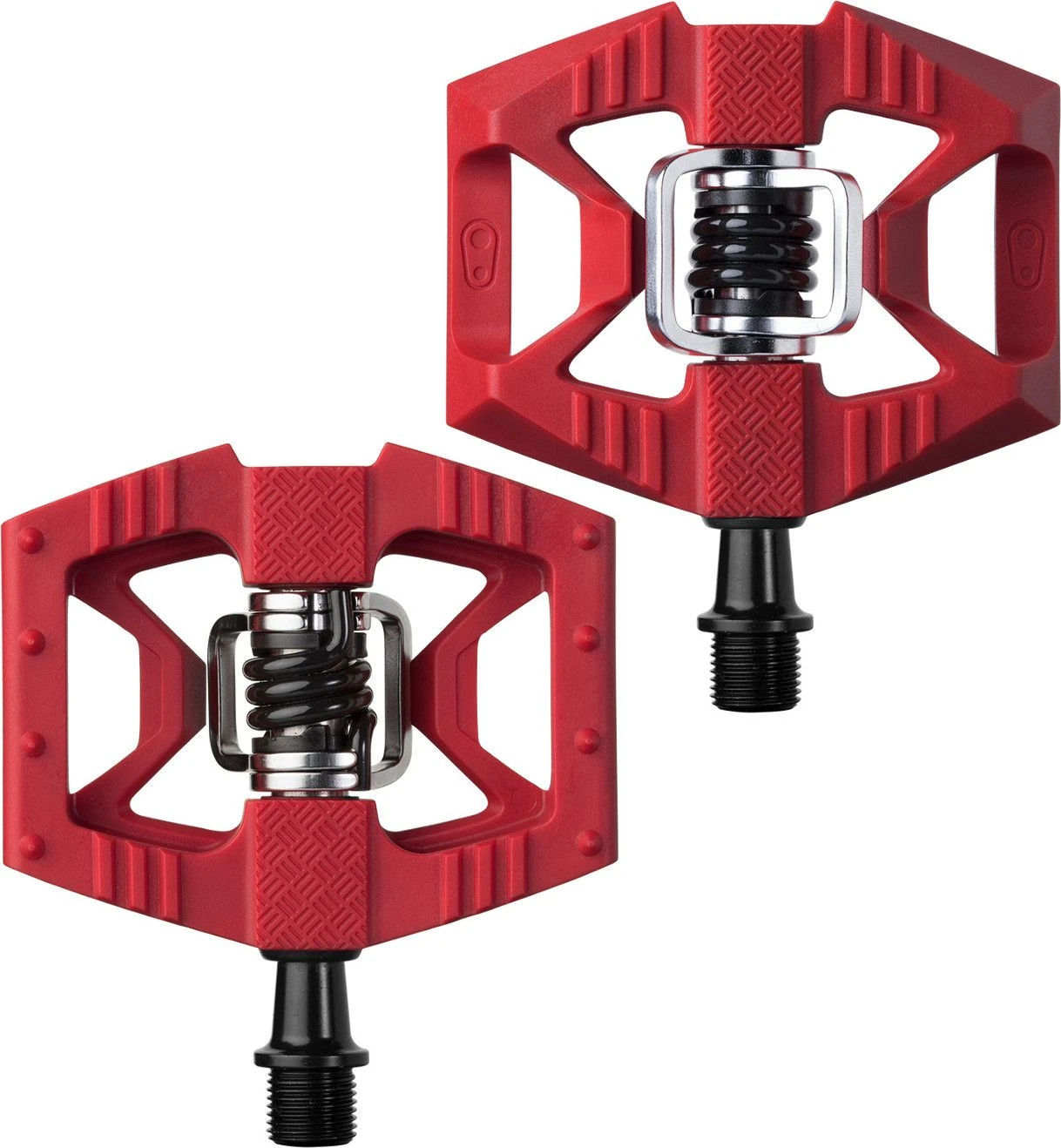 CRANKBROTHERS Pedals DOUBLE SHOT 1 Red / Black 1 CRANKBROTHERS Pedals DOUBLE SHOT 1 Red / Black
