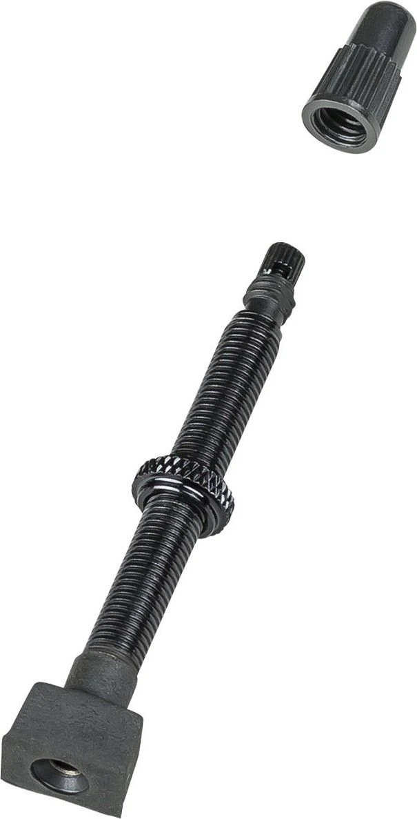 BONTRAGER Tubeless VALVE Aeolus Pro 3 TLR 55mm Black 1 BONTRAGER Tubeless VALVE Aeolus Pro 3 TLR 55mm Black