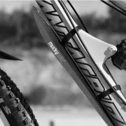 MUCKY NUTZ Road Gut Fender Black Reflective -Component Bike Gear 5b06b171ba83a