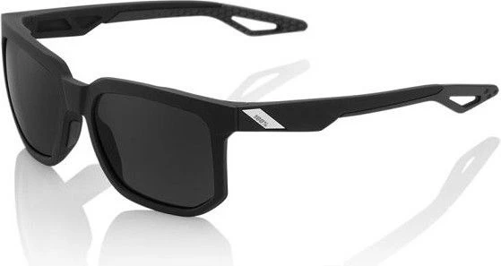 100% Centric Sunglasses - Matte Black - Smoke Lens 1 100% Centric Sunglasses - Matte Black - Smoke Lens