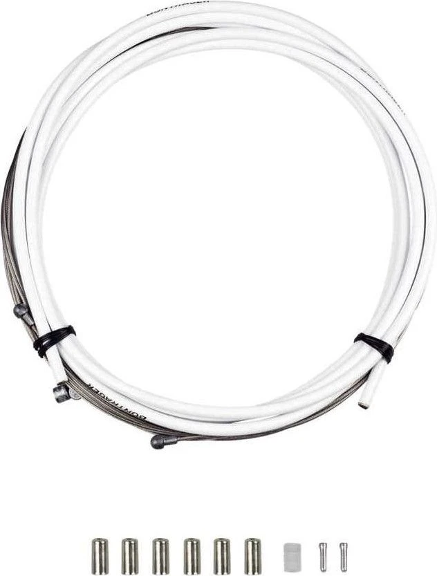 Bontrager Comp Brake Cable/Housing Set 5mm White 2 Bontrager Comp Brake Cable/Housing Set 5mm White - Image 2