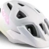 Met Eldar Kids Helmet Iridescent White Texture Matt