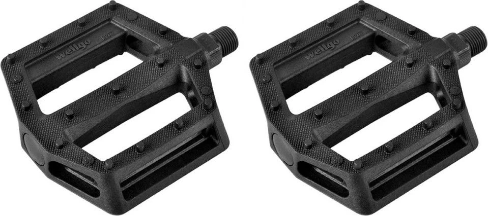 WELLGO B267N Plastic Pedals Black 1 WELLGO B267N Plastic Pedals Black