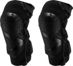 Leatt 3DF 5.0 Zip Short Knee Guards Black