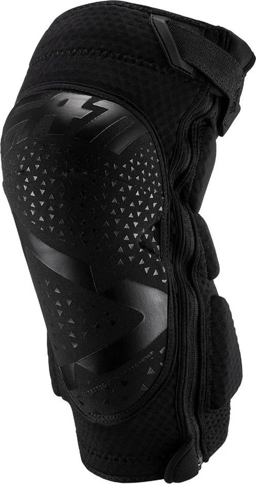 Leatt 3DF 5.0 Zip Short Knee Guards Black 2 Leatt 3DF 5.0 Zip Short Knee Guards Black - Image 2