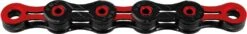 KMC Chain X10 SL DLC 116 Links 10S ​​Black/Red