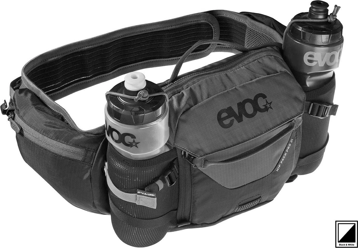 Evoc Hip Pack Pro 3L Hydration Belt Carbon Grey Chili Red 7 Evoc Hip Pack Pro 3L Hydration Belt Carbon Grey Chili Red - Image 7