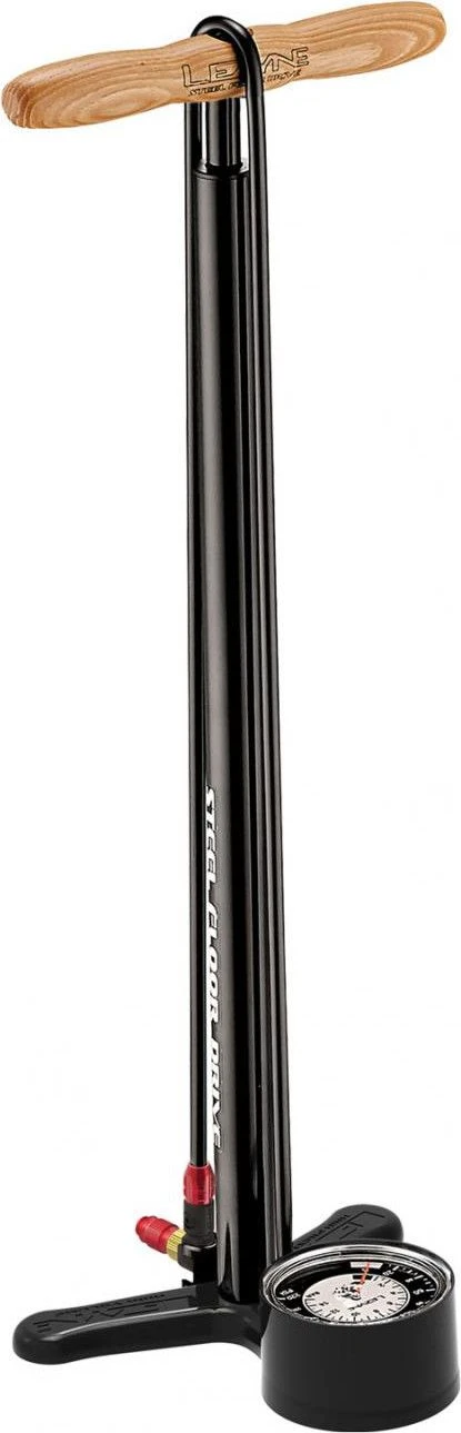 LEZYNE Steel Floor Drive Pump Gloss Black 1 LEZYNE Steel Floor Drive Pump Gloss Black