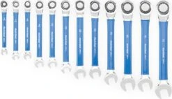 Park Tool MWR-SET Ratcheting Metric Wrench Set