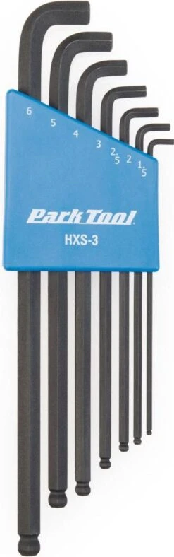 Park Tool HXS-3 Stubby Hex Wrench Set