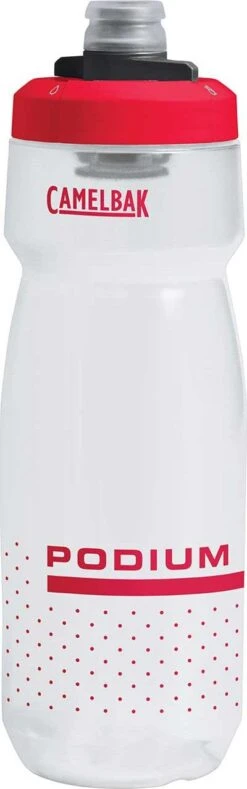 Camelbak Podium Bottle 0.71 L Clear Fiery Red