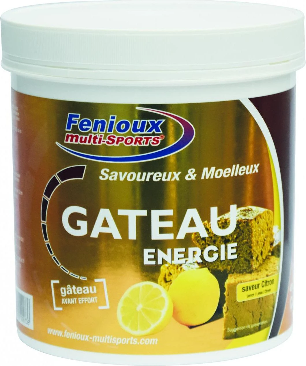 Energy Cake Fenioux Energie Lemon 400g 1 Energy Cake Fenioux Energie Lemon 400g