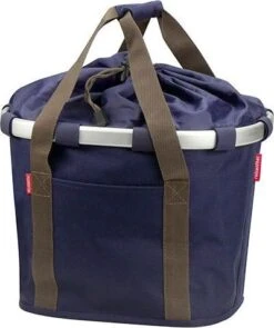 Klickfix Bikebasket Handlebar Bag Gray -Component Bike Gear 5c6eb9e7b8496