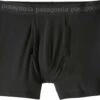 Patagonia Essential Boxer Briefs 3'' Mens Black