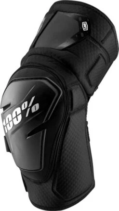 100% Fortis Knee Guard Black