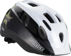 BBB Boogy Police Child Helmet Black White