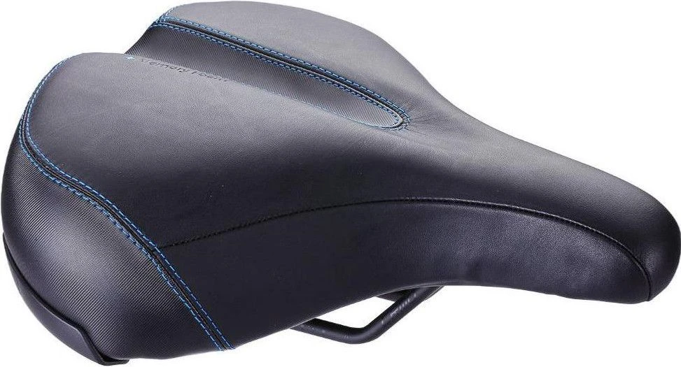 BBB Saddle ComfortPlus Upright Leather Black 1 BBB Saddle ComfortPlus Upright Leather Black