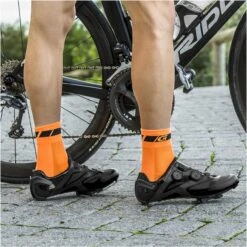 GripGrab Classic Regular Cut Sock Orange -Component Bike Gear 5ca33683c1805
