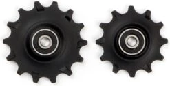 Elvedes Pair Of Jockey Wheels 1 X 12t + 1 X 14t Narrow Wide Bearings