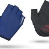 GripGrab Solara Padded Tan Through Short Finger Glove Navy