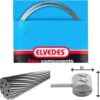 Elvedes Brake Cable 2 250mm 1x19 Stainless Wire Ø1,5mm T-head Ø7x6mm