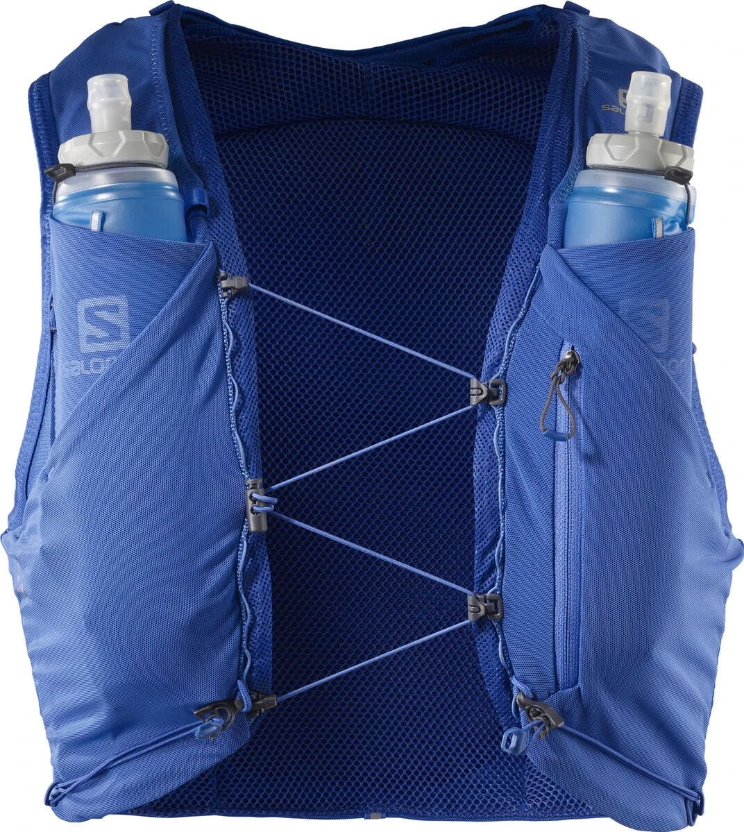 Salomon ADV Skin 5 Set Hydration Pack Blue Unisex 2 Salomon ADV Skin 5 Set Hydration Pack Blue Unisex - Image 2