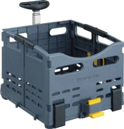 Trolley Tote Folding MTX Basket Rear Topeak Black