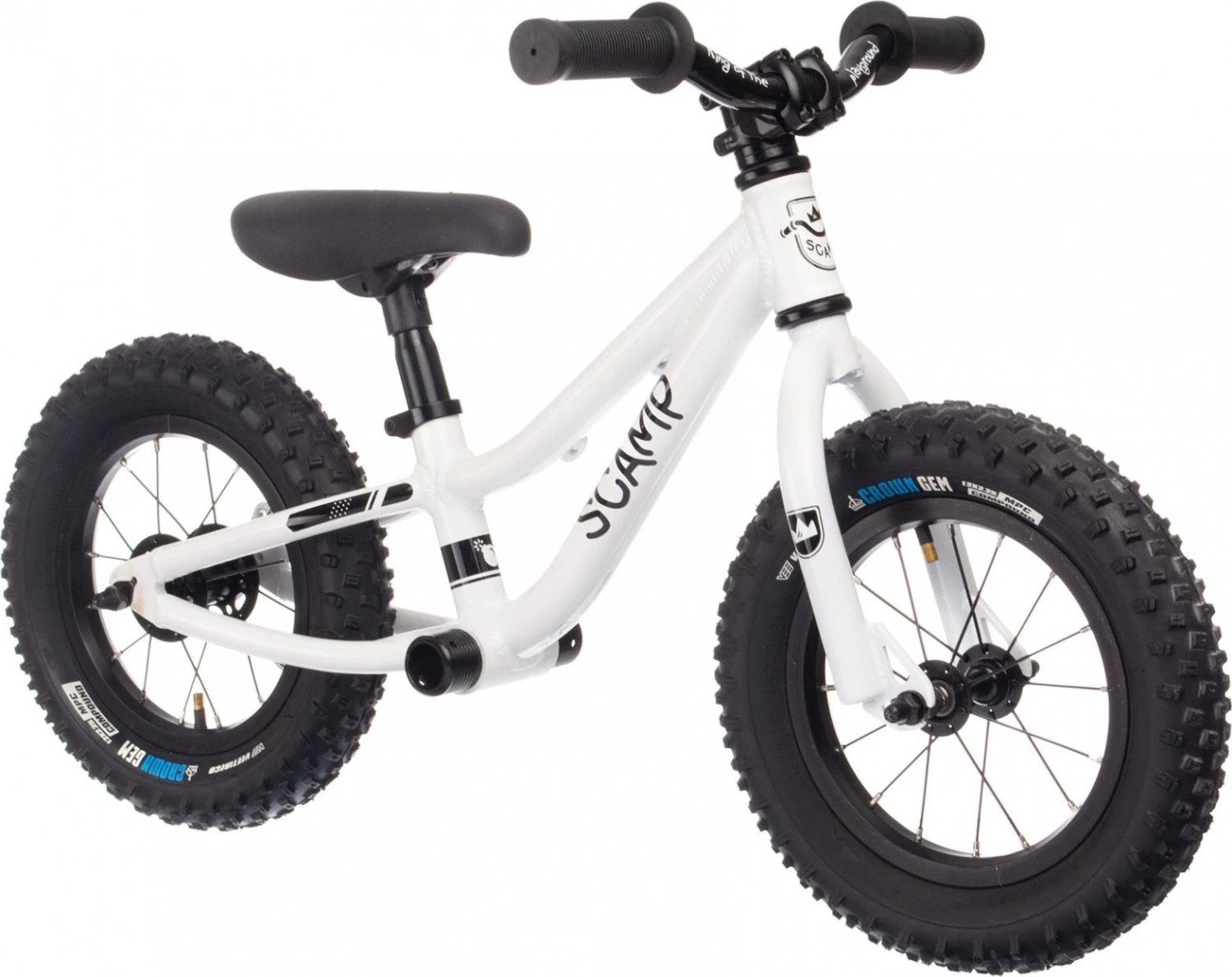 12 '' Scamp MiniFox 12 Balance Bike White 2 12 '' Scamp MiniFox 12 Balance Bike White - Image 2