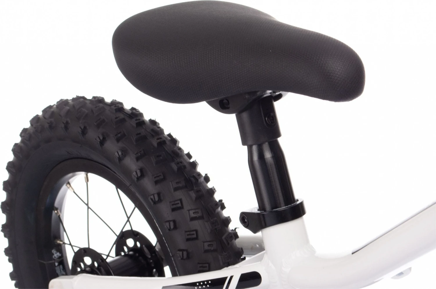 12 '' Scamp MiniFox 12 Balance Bike White 3 12 '' Scamp MiniFox 12 Balance Bike White - Image 3