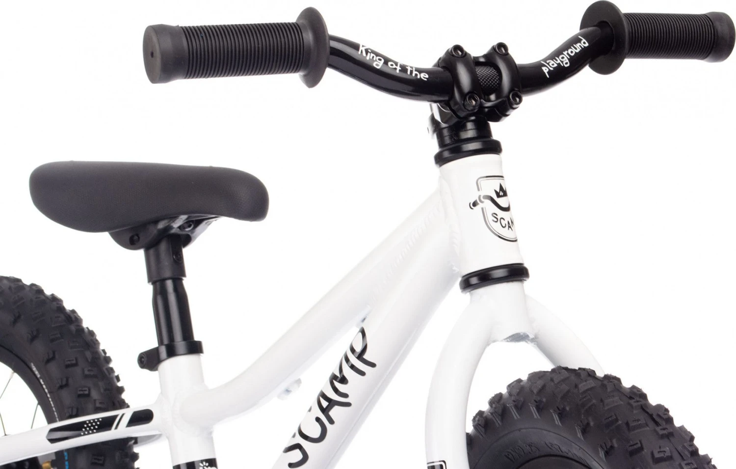 12 '' Scamp MiniFox 12 Balance Bike White 4 12 '' Scamp MiniFox 12 Balance Bike White - Image 4